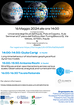 Modellistica Matematica L'Aquila
