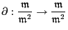 $\displaystyle \partial: \frac{\mathfrak{m}}{\mathfrak{m}^2}
\rightarrow \frac{\mathfrak{m}}{\mathfrak{m}^2}$
