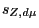 $ s_{Z,d\mu}$